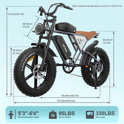 JANSNO Adults Electric Bike with Dual Suspension & Removable 48V 34Ah Battery, 250W Brushless Motor, 50.8cm x 10.16cm Tires, 15MPH, 7-Speed All-Terrain Ebike for Off-Road Mountain Camping Commuting - Grey, Mountain Bike Gear, Adventure Biking, Rugged Des JANSNO Adults Electric Bike with Dual Suspension & Removable 48V 34Ah Battery, 250W Brushless Motor, 50.8cm x 10.16cm Tires, 15MPH, 7-Speed All-Terrain Ebike for Off-Road Mountain Camping Commuting - Grey, Mountain Bike Gear, Adventure Biking, Rugged Des