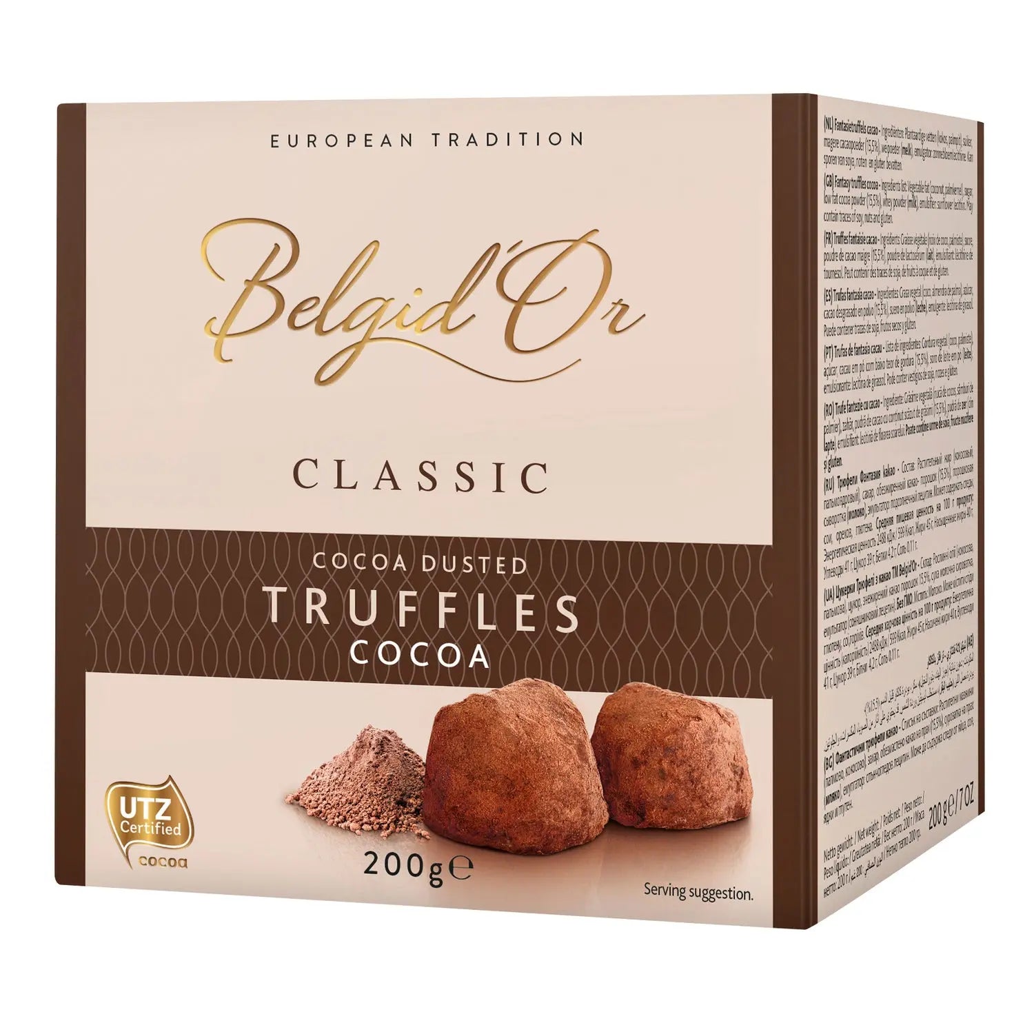 Belgian cocoa dusted truffles Jag Couture Chocolates