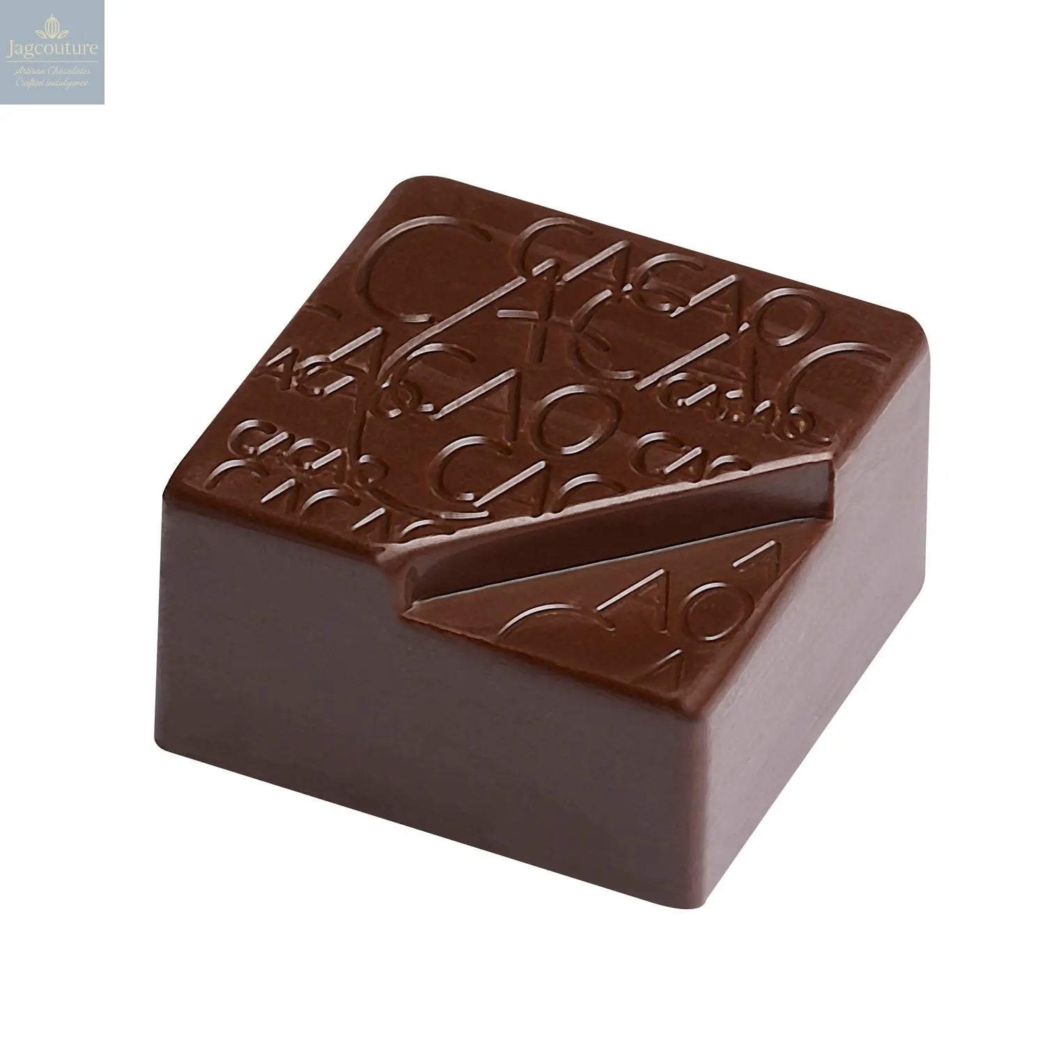 Cacao - caramel in dark chocolate 9.7g - Jag Couture Chocolates