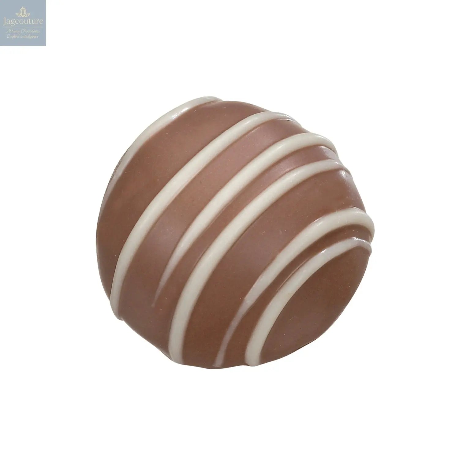 Champagne truffle - enrobed in milk chocolate 11.8g - Jag Couture Chocolates