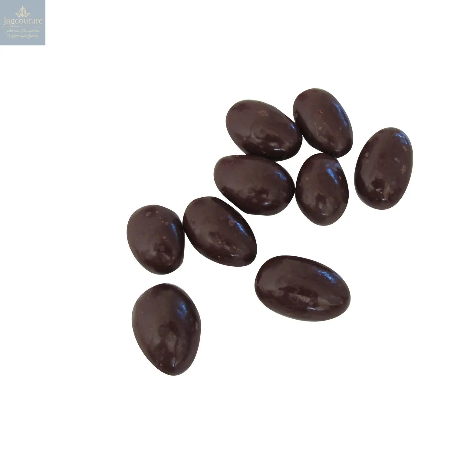 Dark chocolate covered almonds - Jag Couture Chocolates