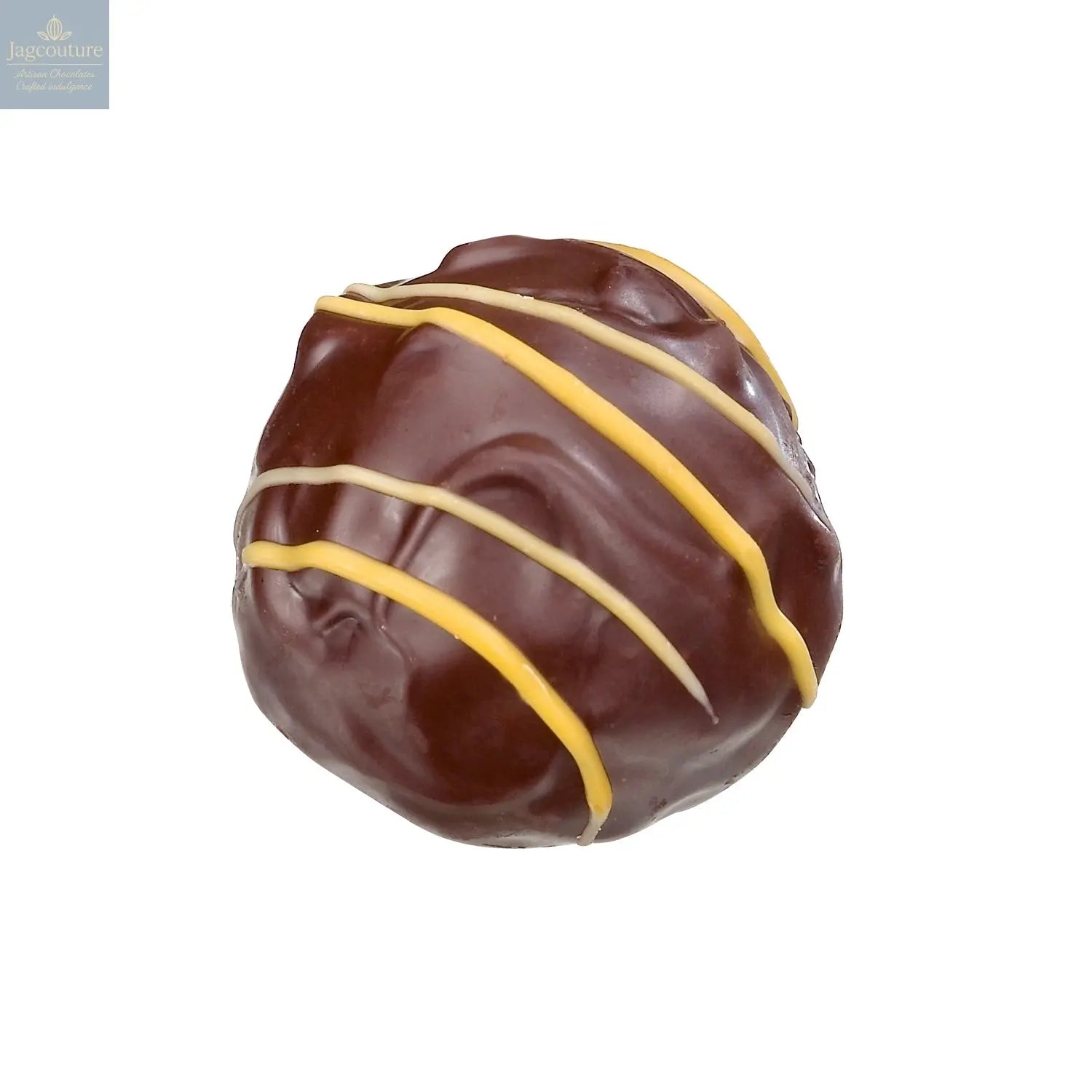 Dark orange truffle - orange ganache 12.3g - Jag Couture Chocolates