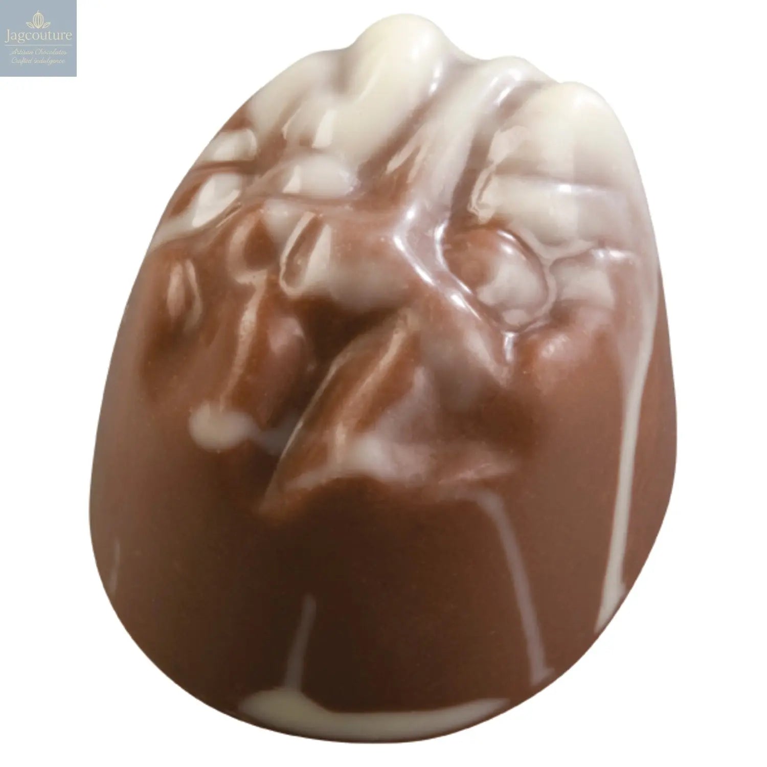 Desiree - milk vanilla cream with caramelised nuts and caramel 18g - Jag Couture Chocolates