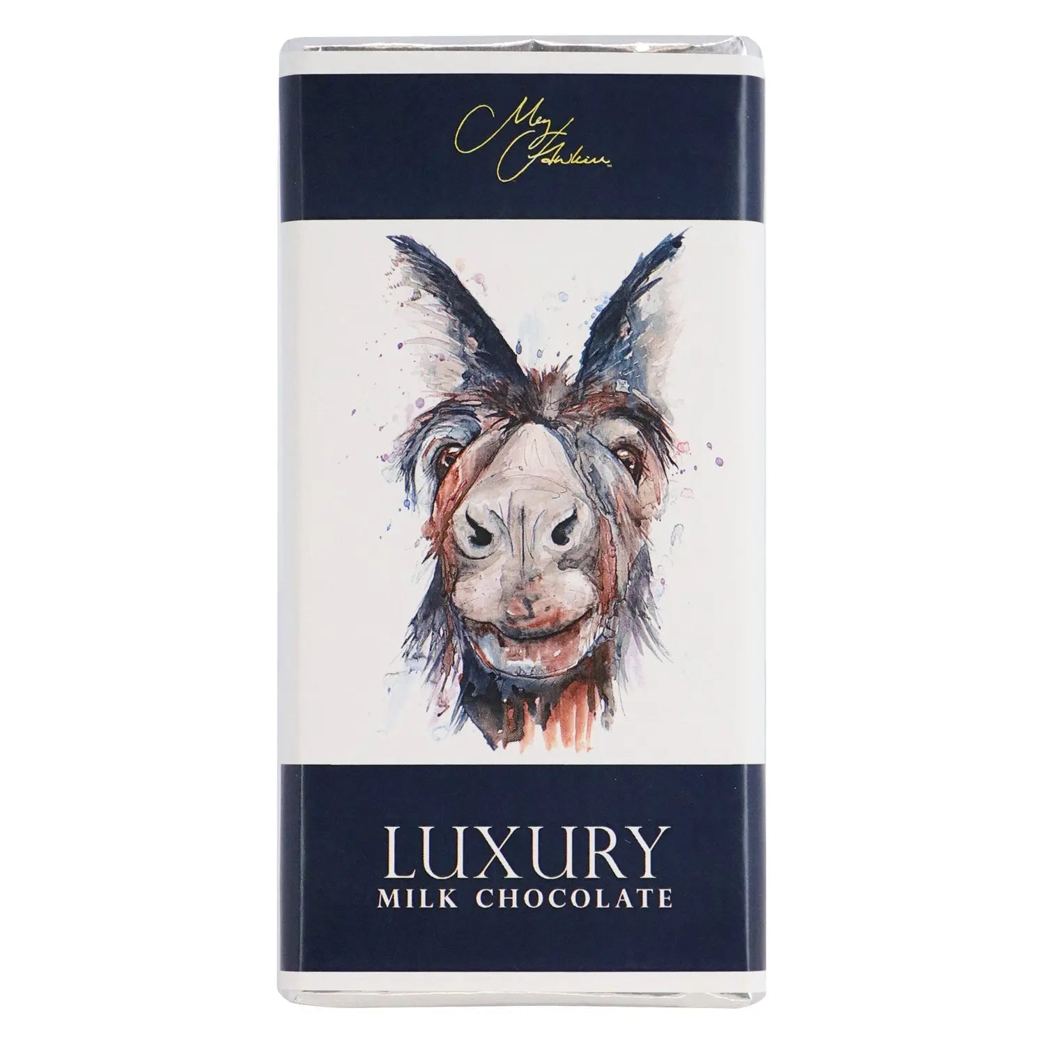 Meg Hawkins Donkey design milk chocolate bar Jag Couture Chocolates
