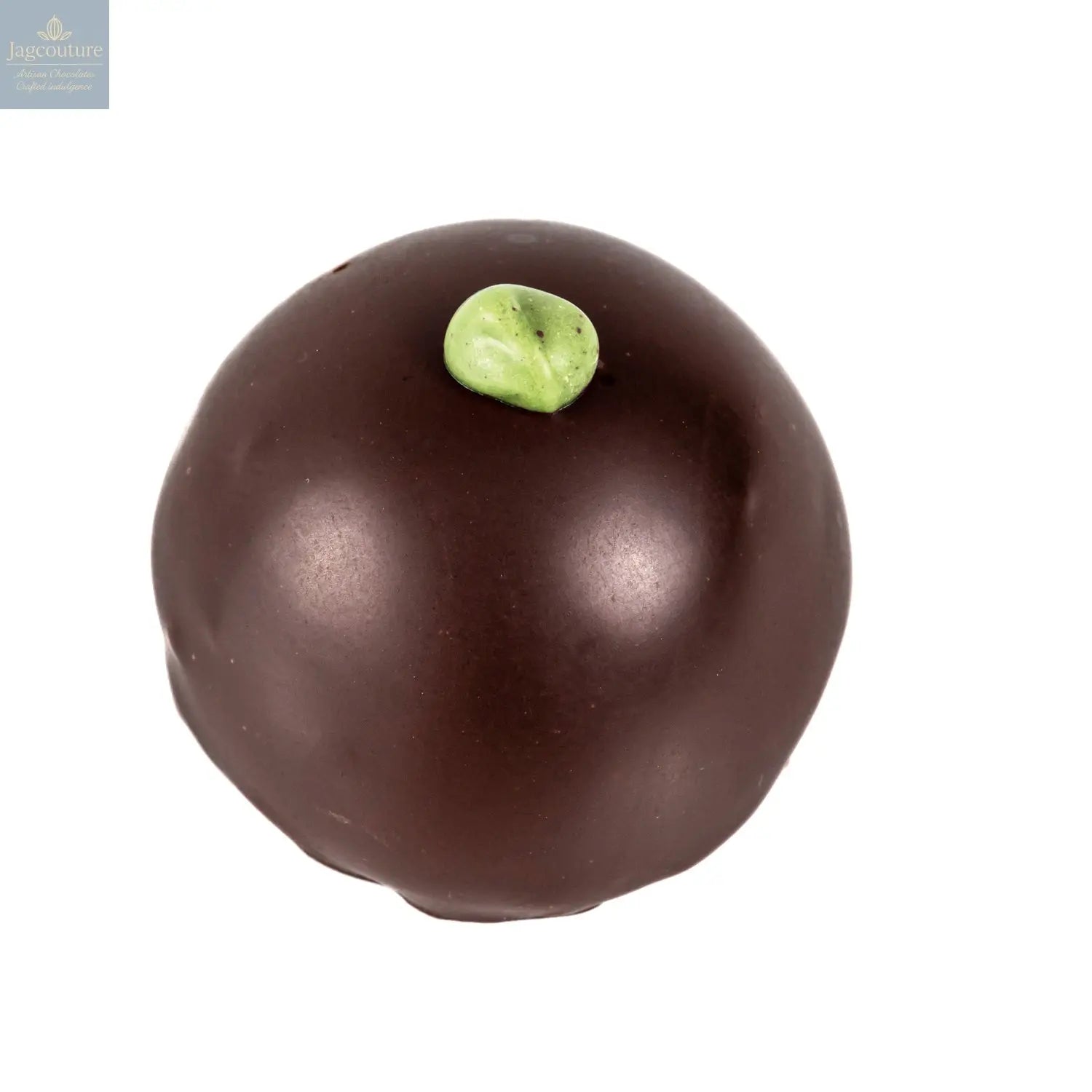 Gin & lime - gin & lime crème fraîche in dark chocolate 14g - Jag Couture Chocolates