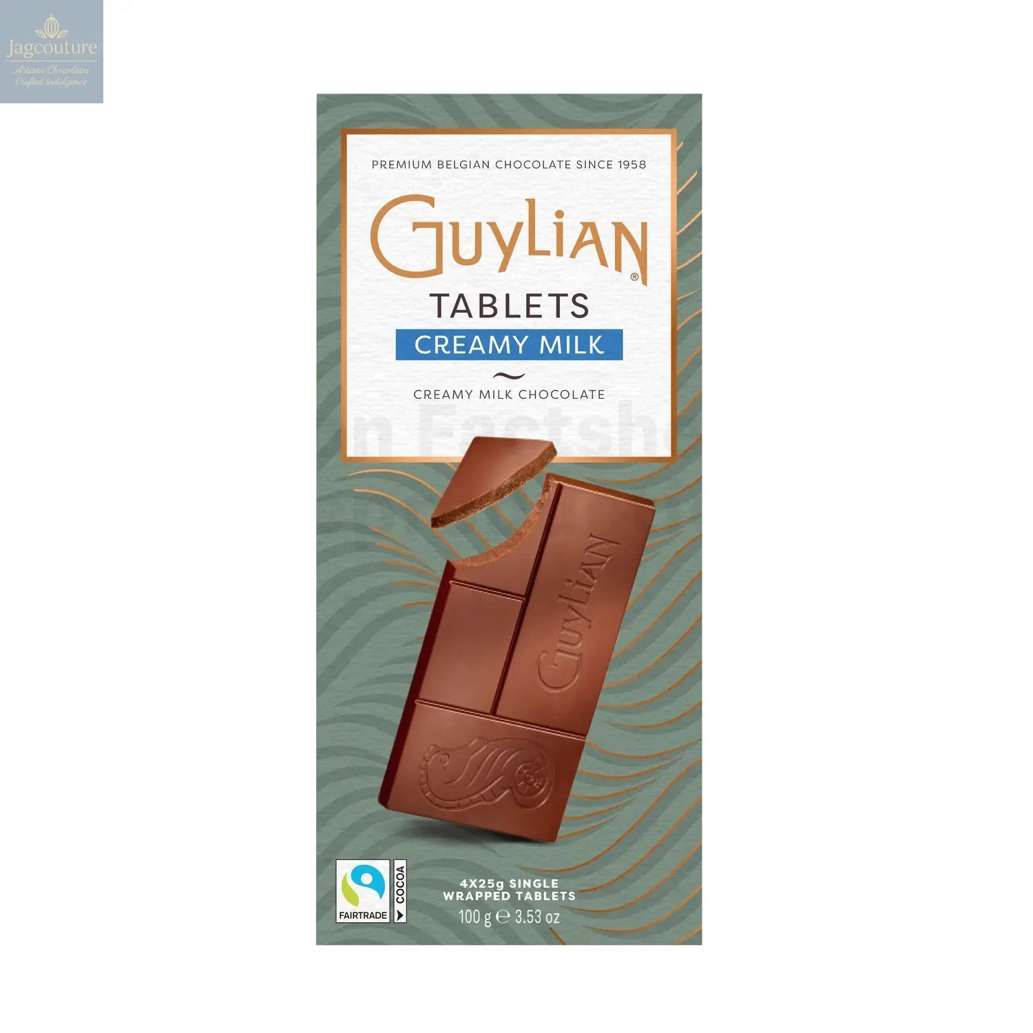 Guylian creamy milk chocolate mini bars - Jag Couture Chocolates