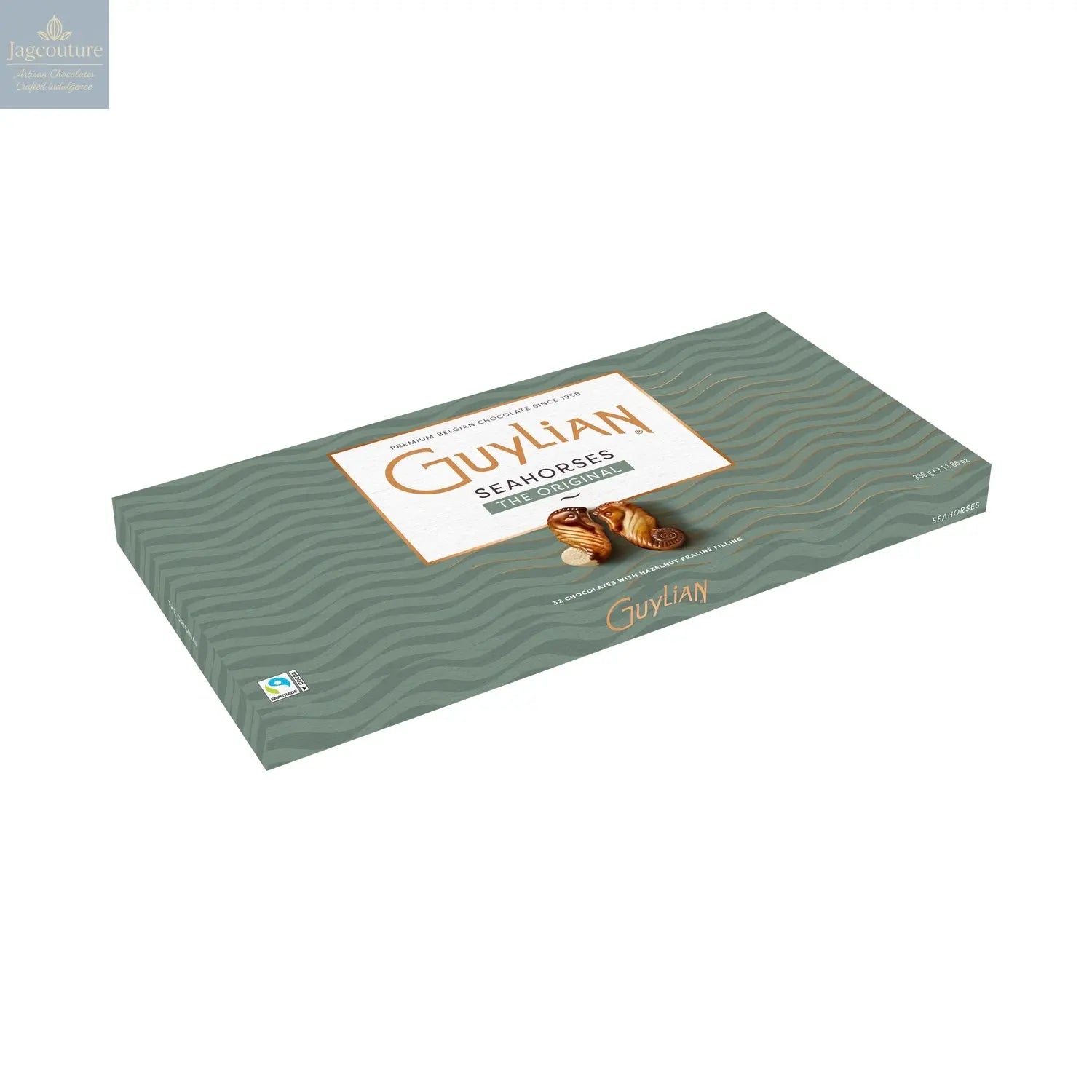 Guylian praline filled chocolate seahorses - Jag Couture Chocolates