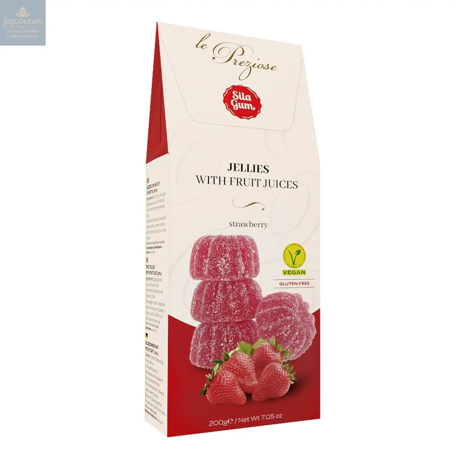 Italian strawberry jellies Jag Couture Chocolates