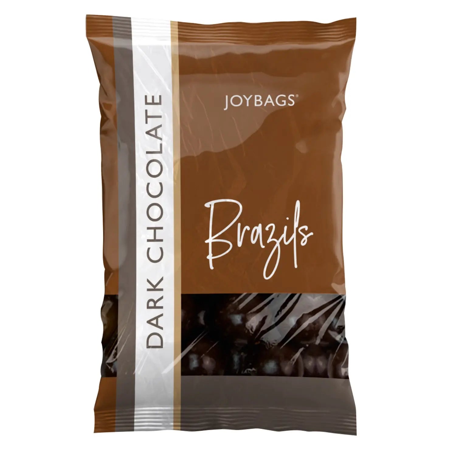 Joybags milk chocolate covered brazils Jag Couture Chocolates