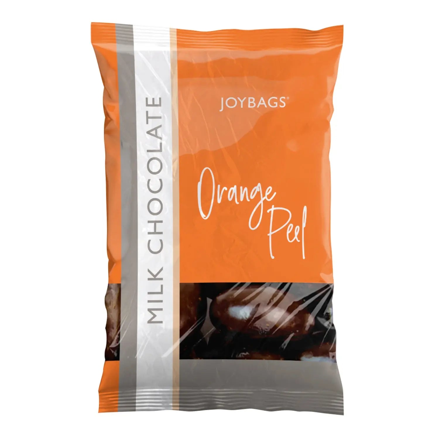 Joybags milk chocolate covered orange peel Jag Couture Chocolates
