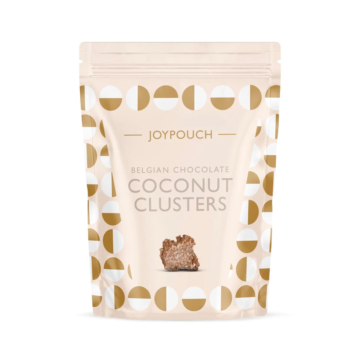 Joypouch milk chocolate covered coconut clusters Jag Couture Chocolates