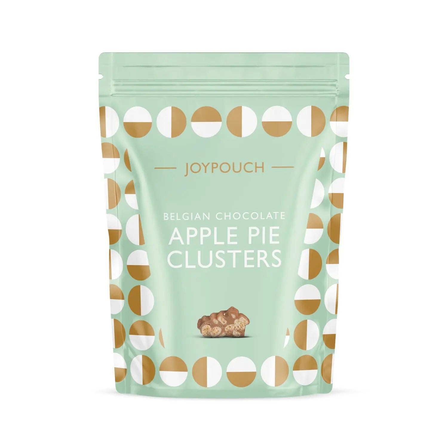 Joypouch milk chocolate covered apple pie clusters Jag Couture Chocolates