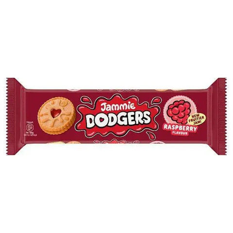 Jammie Dodgers Raspberry Flavour 140g (Case of 18) Jammie Dodgers Raspberry Flavour 140g (Case of 18)