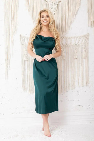 Kalimo high-quality satin, resembling silk nightgown Kalimo high-quality satin, resembling silk nightgown