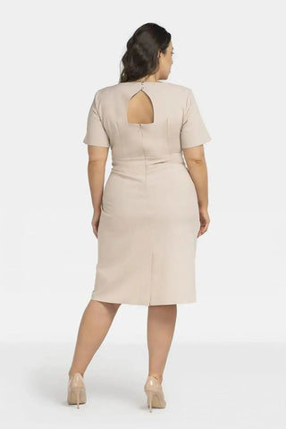 Karko classic and subtle extravagance pencil dress Karko classic and subtle extravagance pencil dress