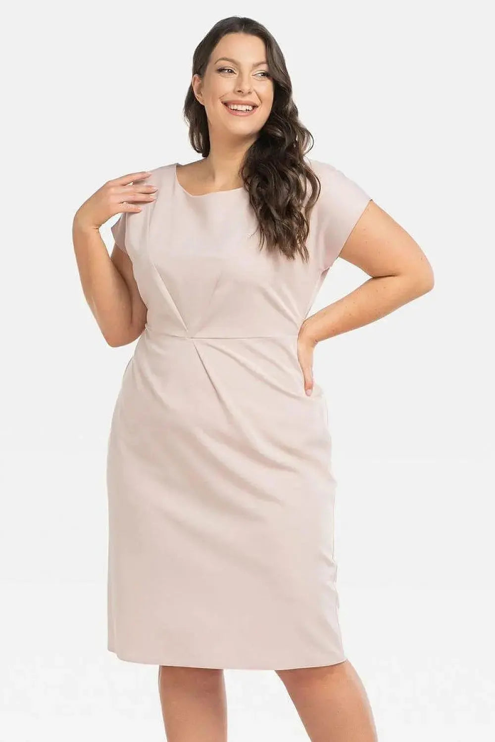 Karko elegant pencil-cut otto dress