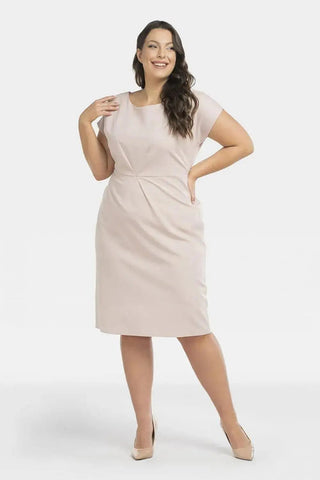 Karko elegant pencil-cut otto dress Karko elegant pencil-cut otto dress