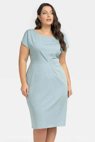 Karko elegant pencil-cut otto dress Karko elegant pencil-cut otto dress