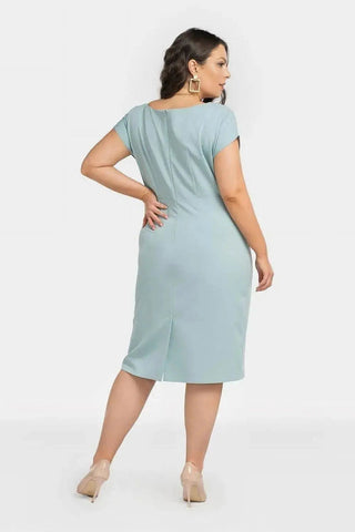 Karko elegant pencil-cut otto dress Karko elegant pencil-cut otto dress