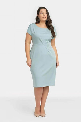Karko elegant pencil-cut otto dress Karko elegant pencil-cut otto dress