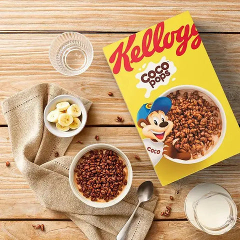 Kellogg's Coco Pops Breakfast Cereal 6 x 420g (Case of 6) Kellogg's Coco Pops Breakfast Cereal 6 x 420g (Case of 6)