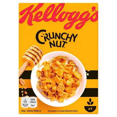 Kellogg's Crunchy Nut Breakfast Cereal Portion Pack 40 x 35g (Case of 40) Kellogg's Crunchy Nut Breakfast Cereal Portion Pack 40 x 35g (Case of 40)