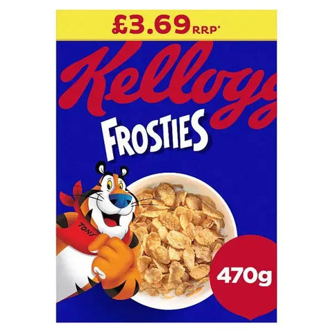 Kellogg's Frosties Breakfast Cereal 8x470g (Case of 8) Kellogg's Frosties Breakfast Cereal 8x470g (Case of 8)