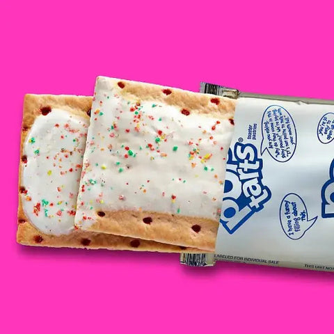 Kellogg's Pop Tarts Frosted Strawberry Sensation Pastry Snacks 8x48g (Case of 6) Kellogg's Pop Tarts Frosted Strawberry Sensation Pastry Snacks 8x48g (Case of 6)