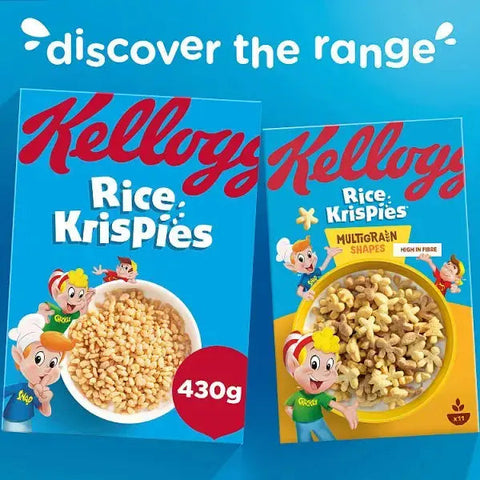 Kellogg's Rice Krispies Breakfast Cereal 7 x 430g (Case of 7) Kellogg's Rice Krispies Breakfast Cereal 7 x 430g (Case of 7)