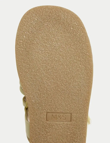 Kids' Lemon Appliqué Sandals (4 Small - 2 Large) Kids' Lemon Appliqué Sandals (4 Small - 2 Large)