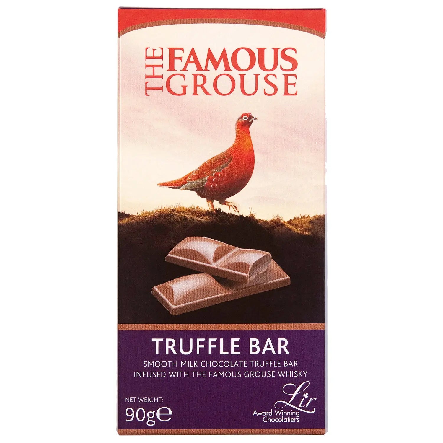 Famous Grouse milk chocolate and truffle bar Jag Couture Chocolates