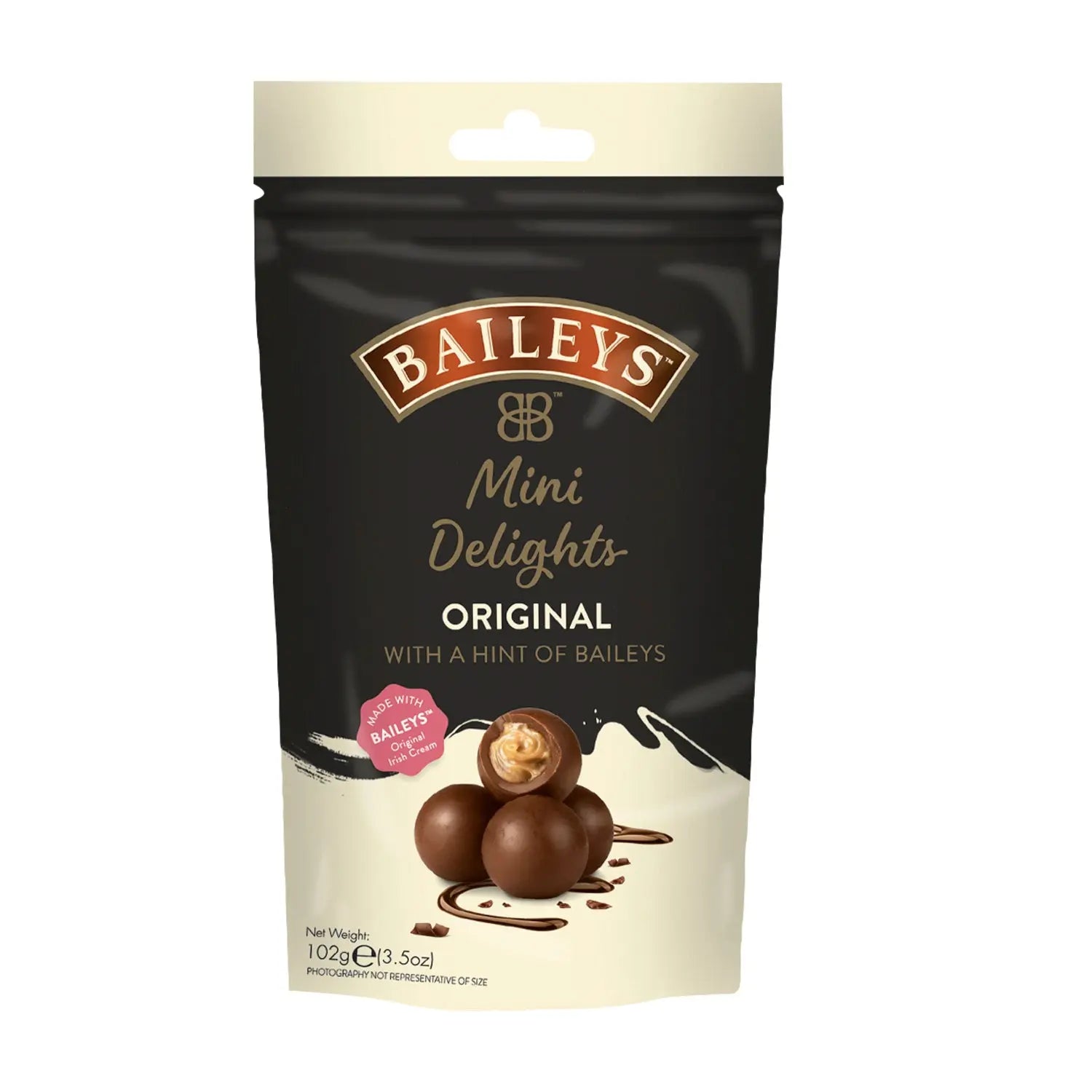 Baileys milk chocolate mini delights in pouch Jag Couture Chocolates
