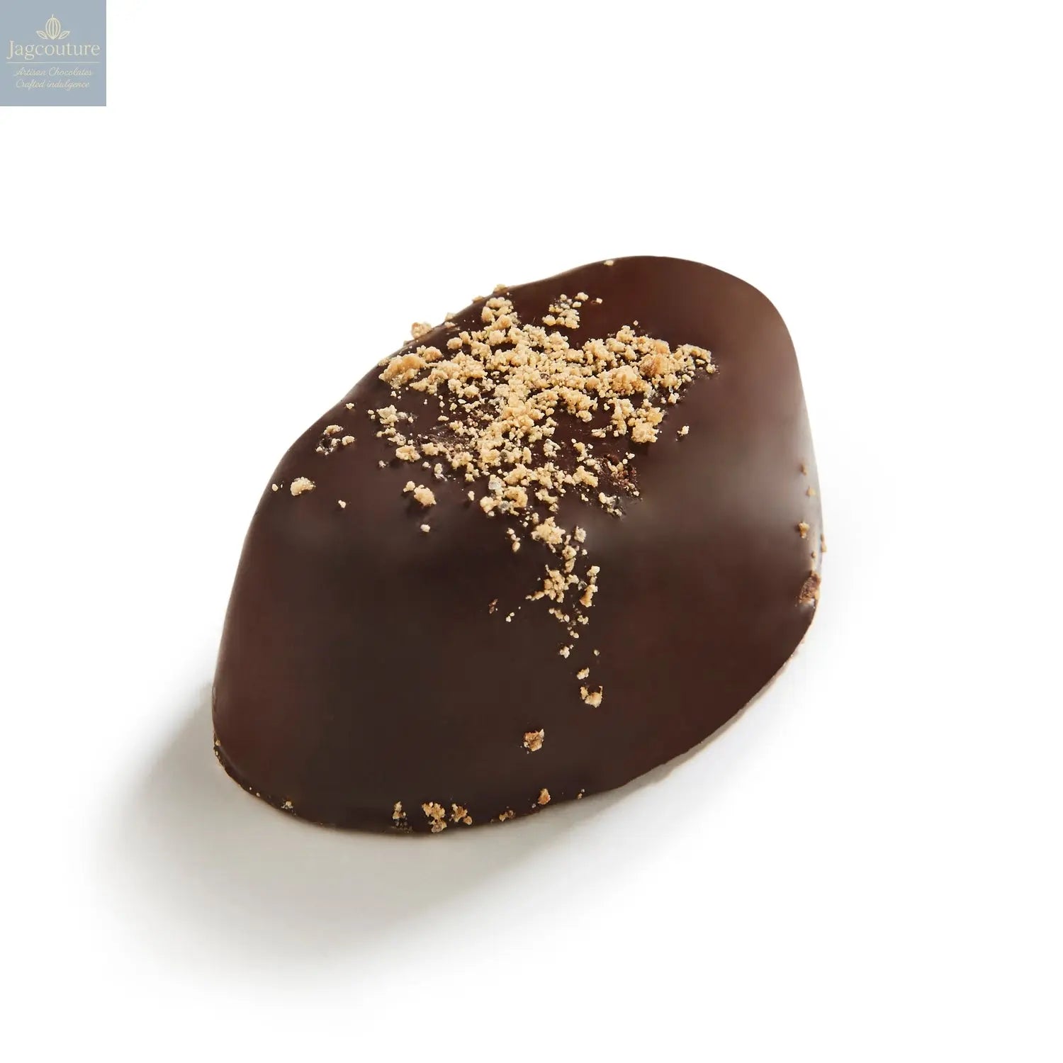 Linde - dark chocolate with a caramel ganache 15.9g - Jag Couture Chocolates