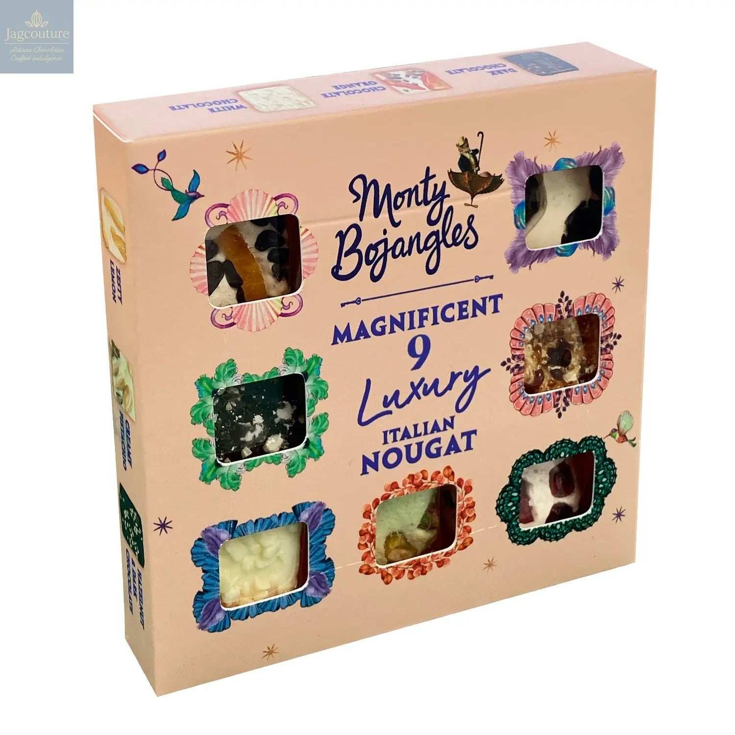 Magnificent Luxury Italian nougat collection gift box - Jag Couture Chocolates