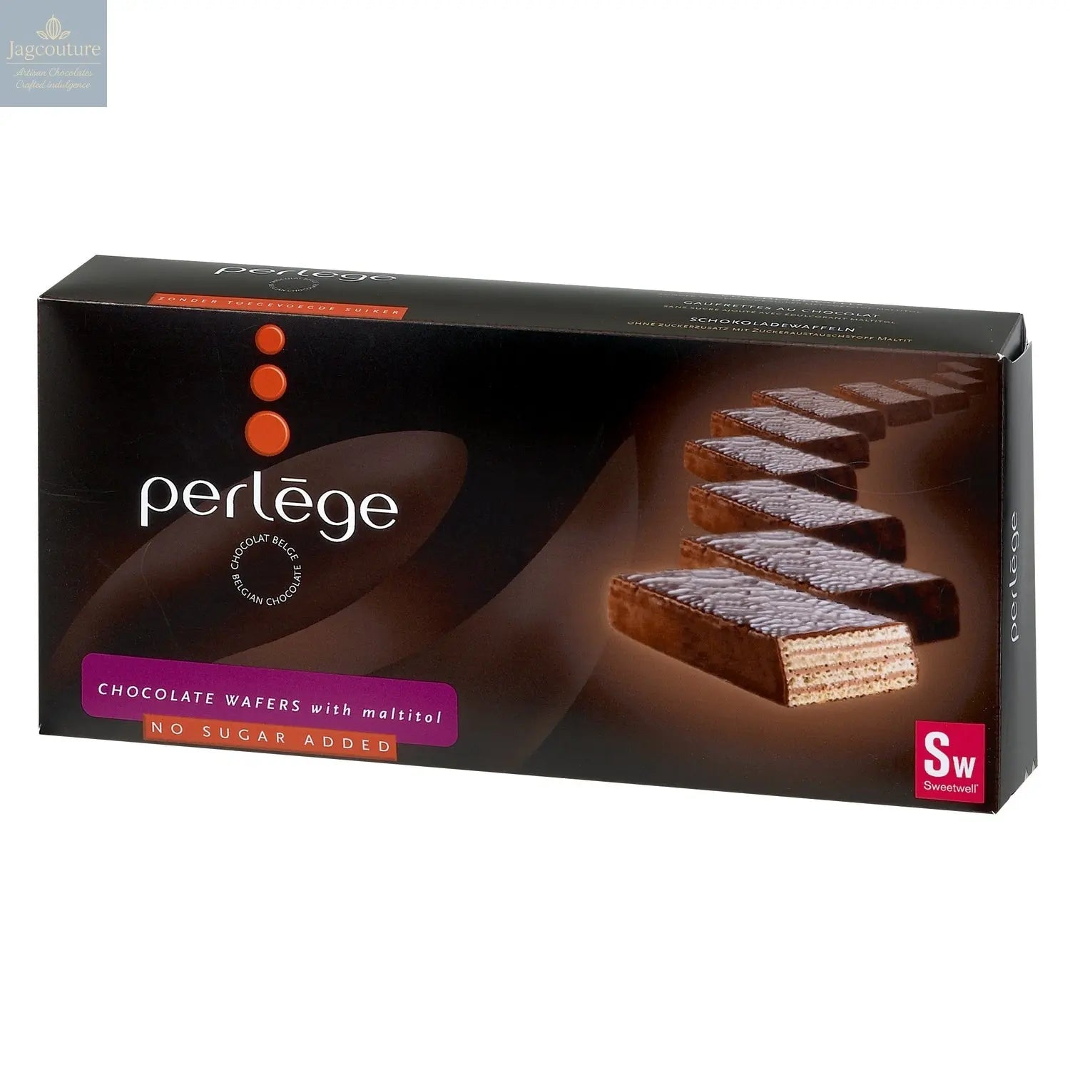 Milk chocolate enrobed wafers Jag Couture Chocolates