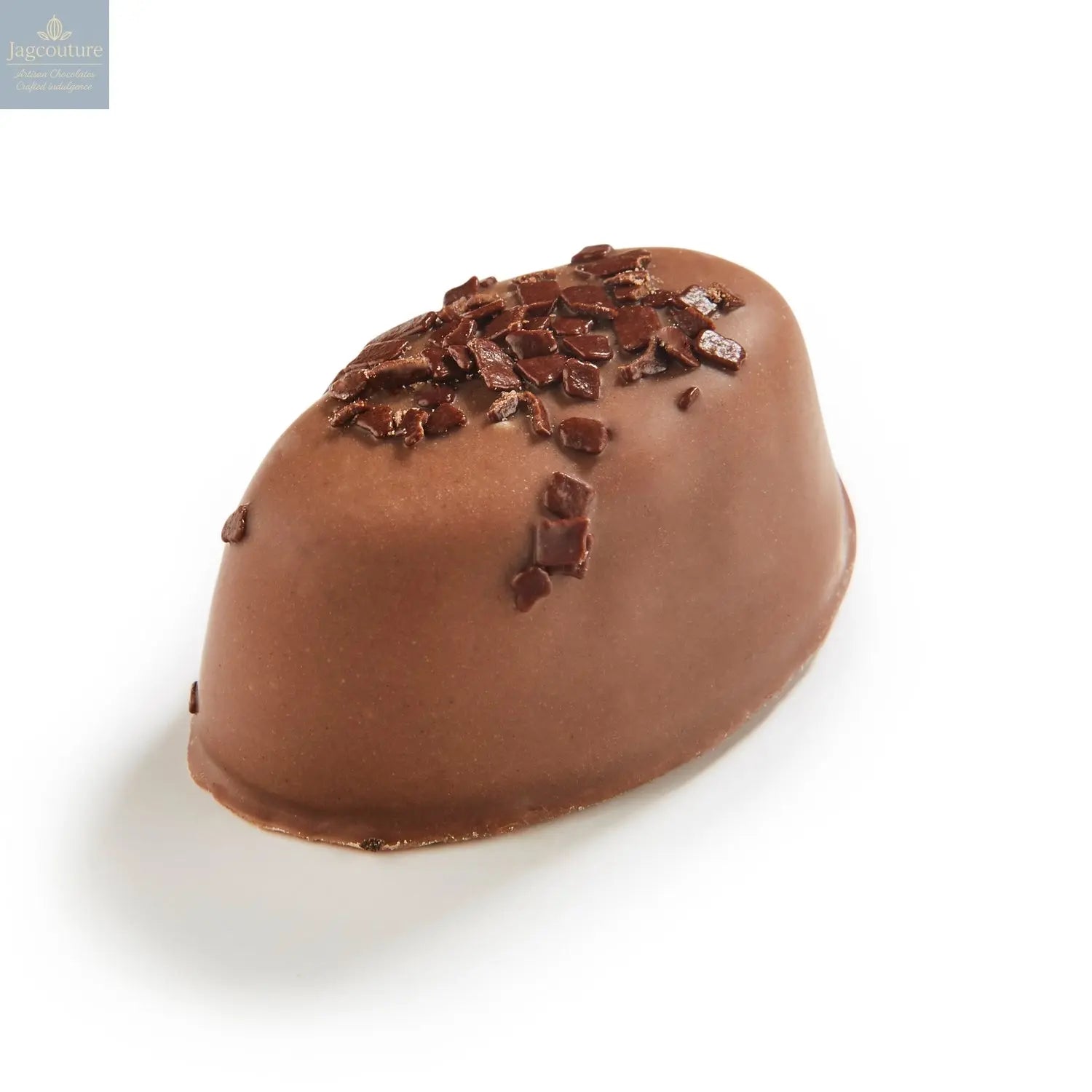Niek - milk chocolate with salted caramel 16g - Jag Couture Chocolates