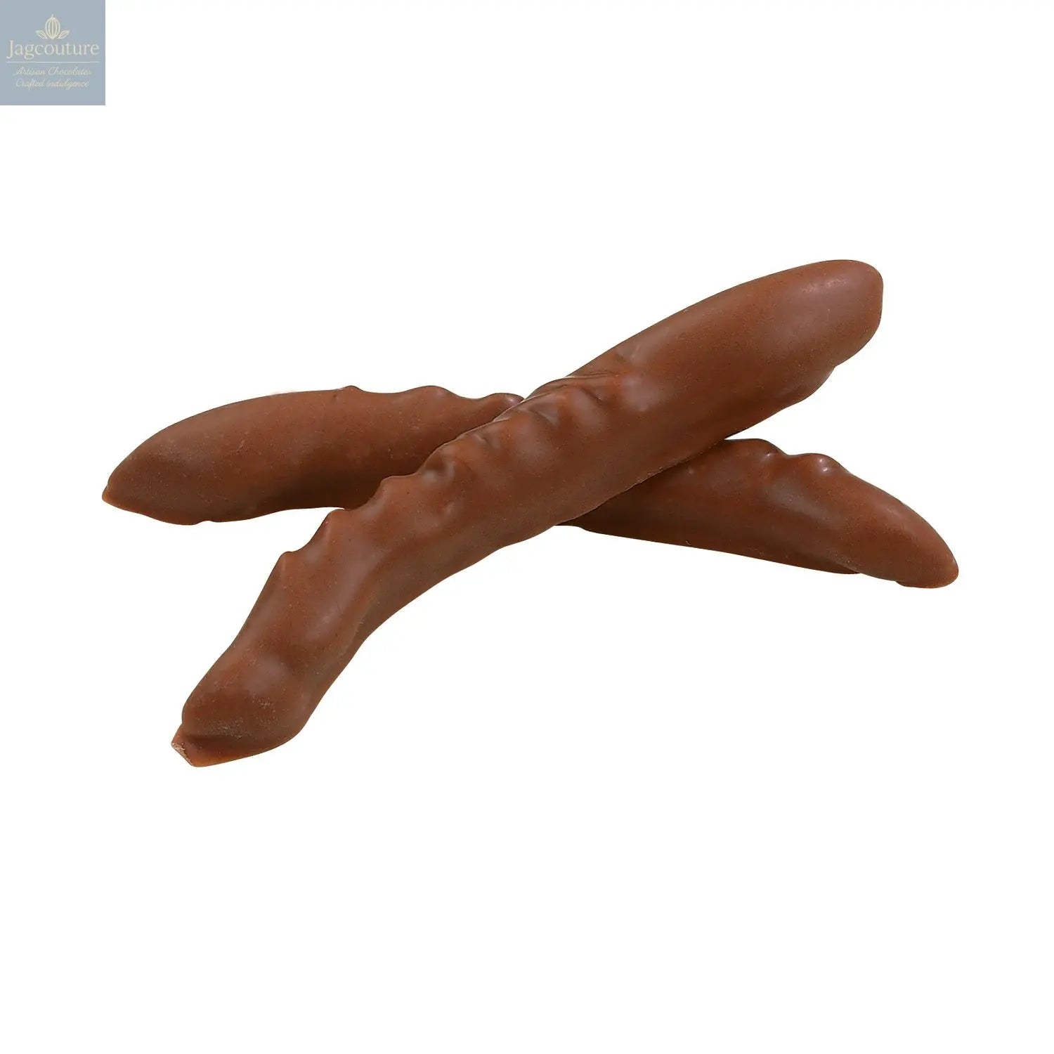 Orangettes Melk - enrobed in milk chocolate 8g - Jag Couture Chocolates