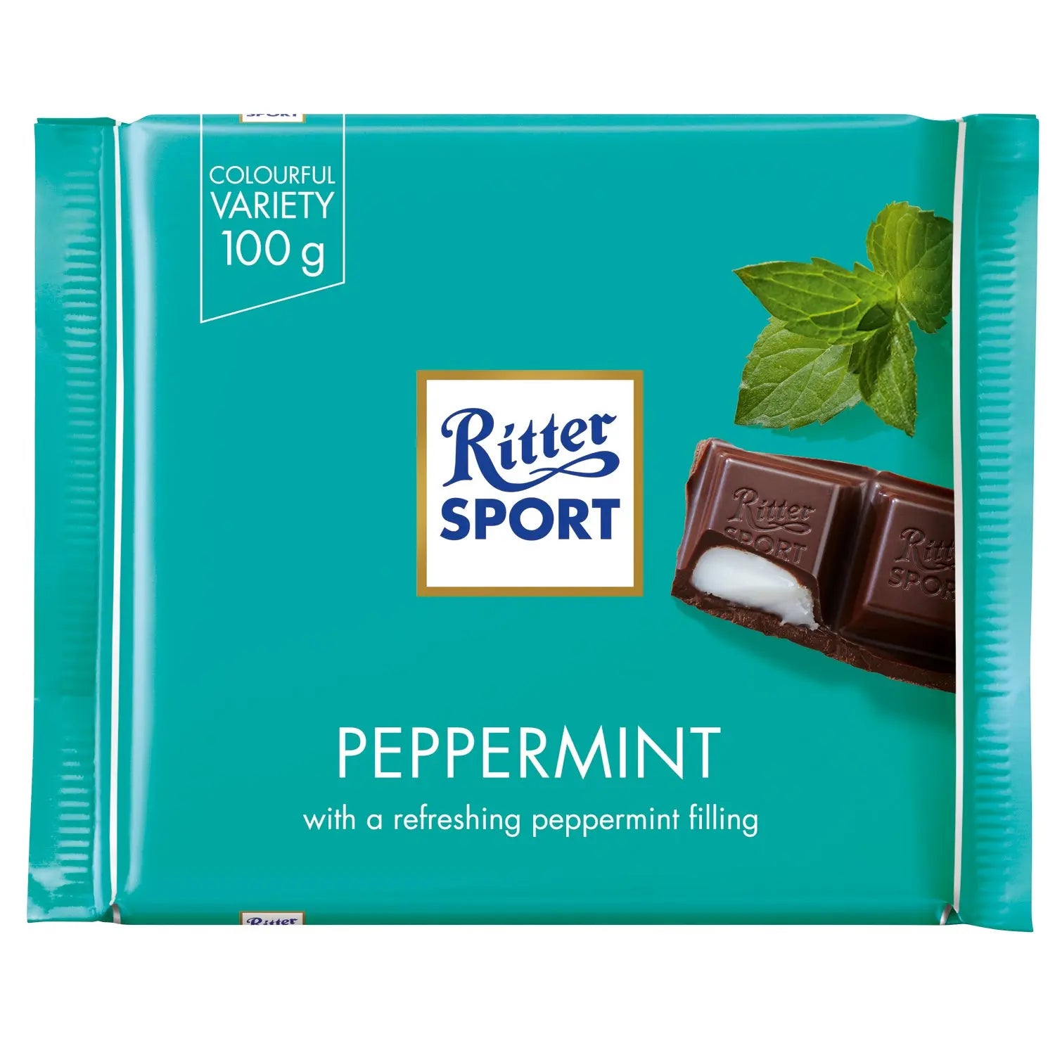 Ritter Sport dark chocolate covered peppermint bar Jag Couture Chocolates