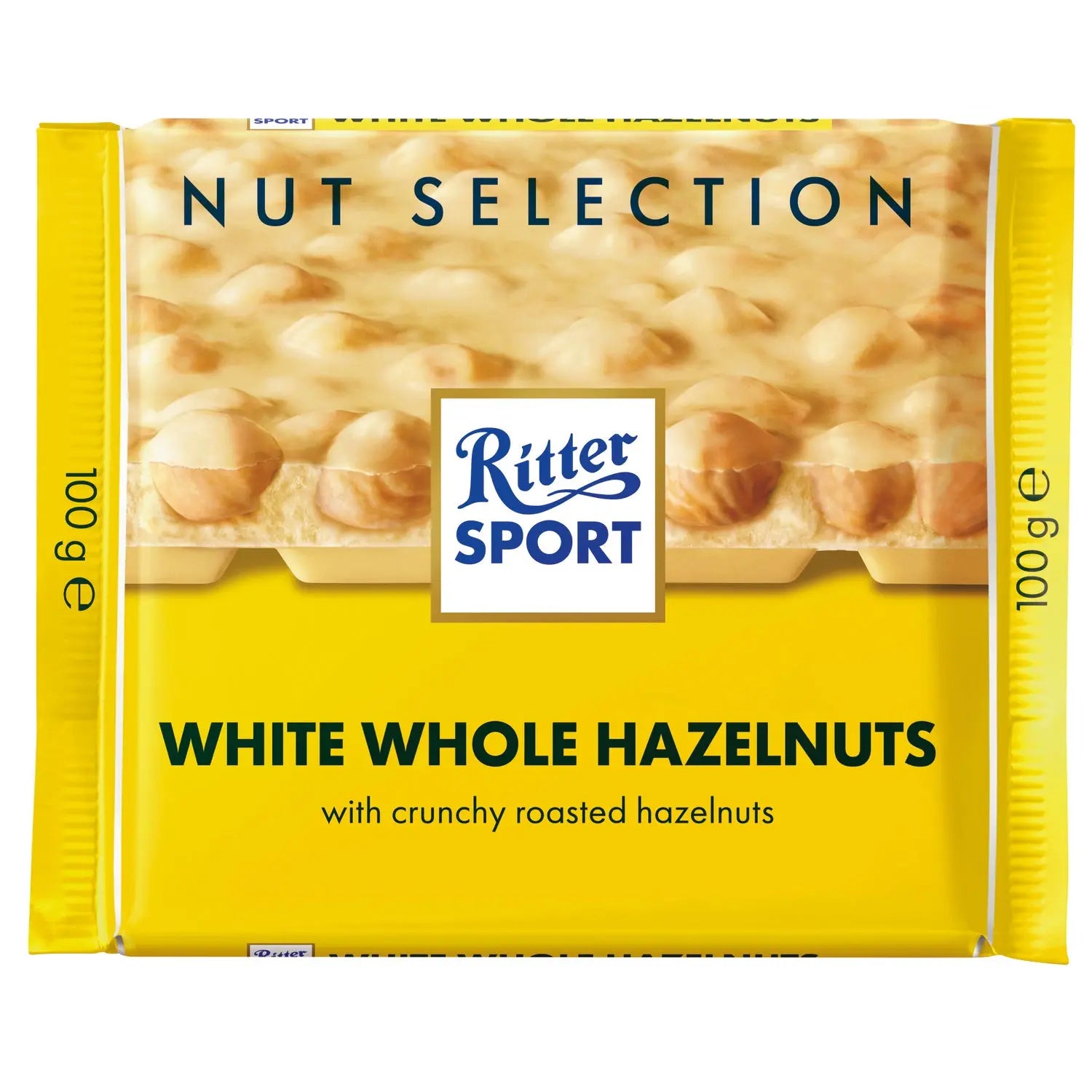 Ritter Sport white chocolate with whole hazelnuts bar Jag Couture Chocolates