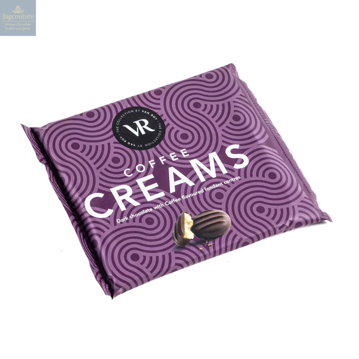 Van Roy coffee fondant creams square pack - Jag Couture Chocolates