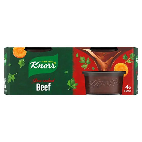 Knorr Stock Pots Beef 4x 28 g (Case of 8) Knorr Stock Pots Beef 4x 28 g (Case of 8)
