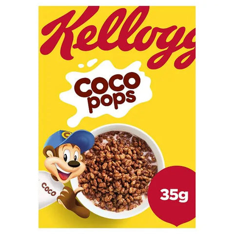 Kellogg's Coco Pops Breakfast Cereal Portion Pack 40 x 35g (Case of 40) Kellogg's Coco Pops Breakfast Cereal Portion Pack 40 x 35g (Case of 40)