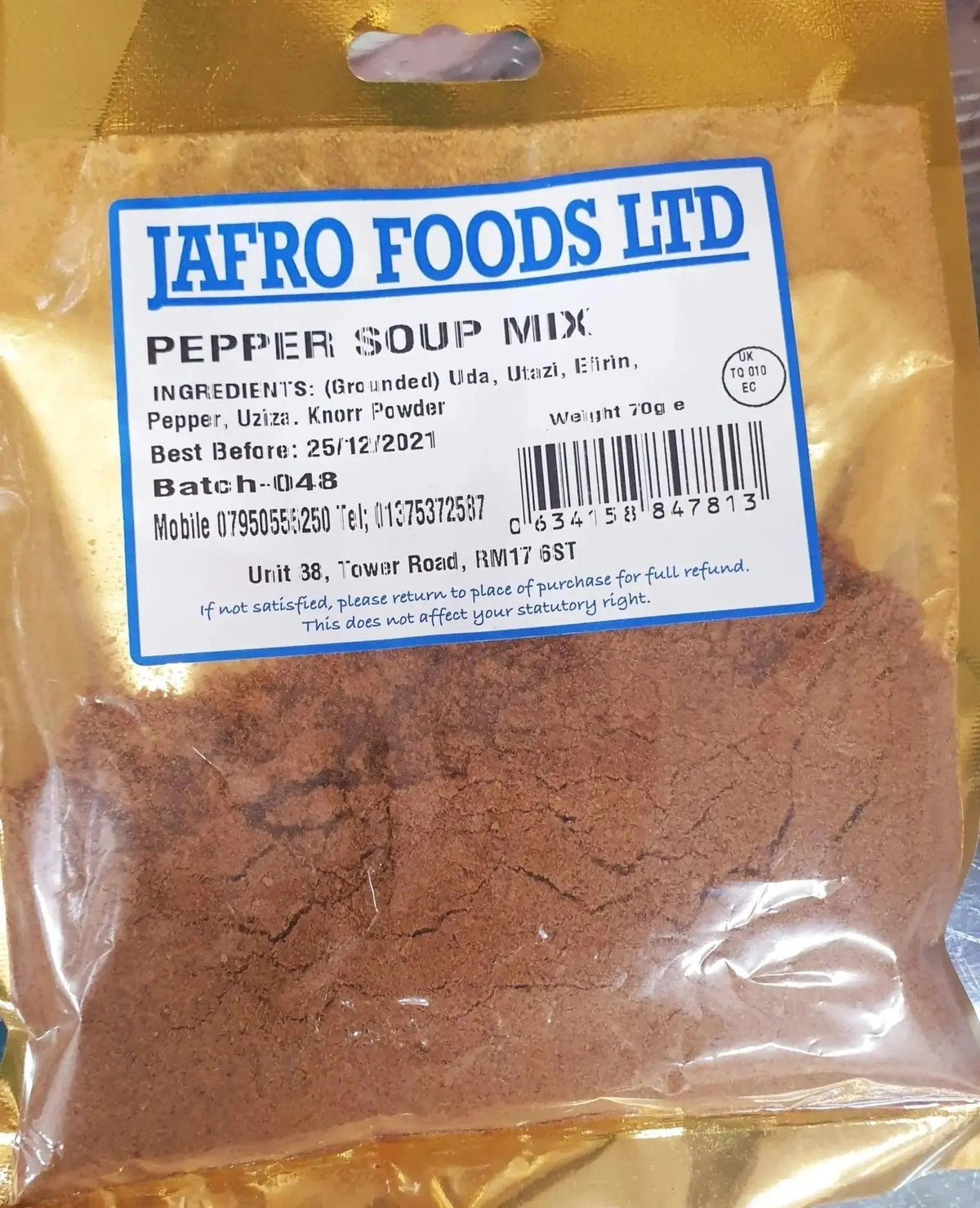 Jafro Food Ltd Pepper Soup Mix