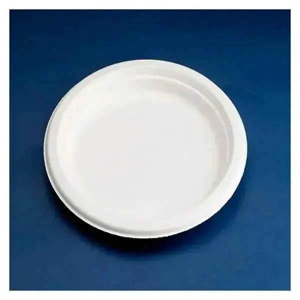 Jena Eco 50 Compostable 26cm Bagasse Plates
