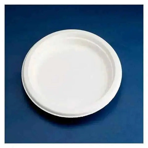 Jena Eco 50 Compostable 26cm Bagasse Plates Jena Eco 50 Compostable 26cm Bagasse Plates