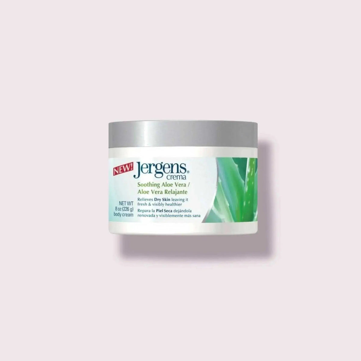 Jergens Creama Soothing Aloe Vera Body Cream 8oz