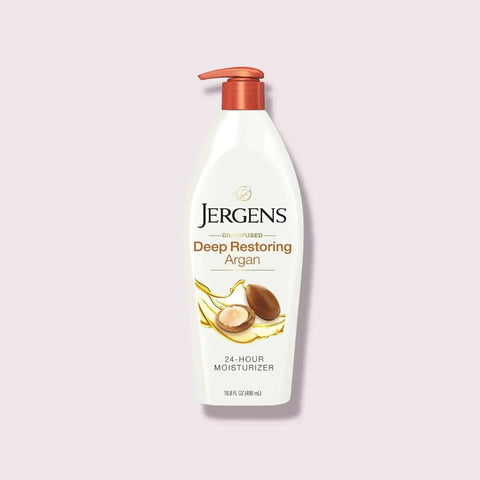 Jergens Deep Restoring Argan Oil Moisturizer, Soothing Body 16.8 oz Jergens Deep Restoring Argan Oil Moisturizer, Soothing Body 16.8 oz