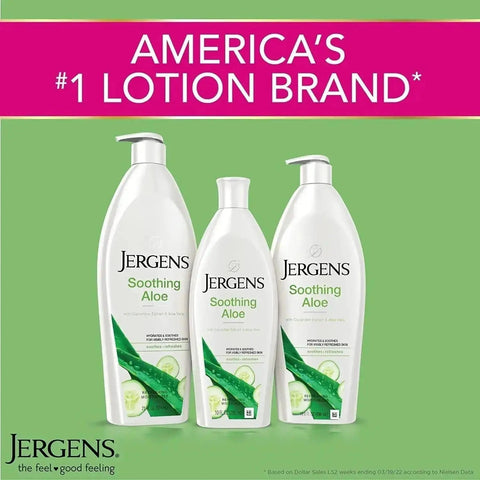 JERGENS Soothing Aloe Refreshing Moisturizer 21oz JERGENS Soothing Aloe Refreshing Moisturizer 21oz