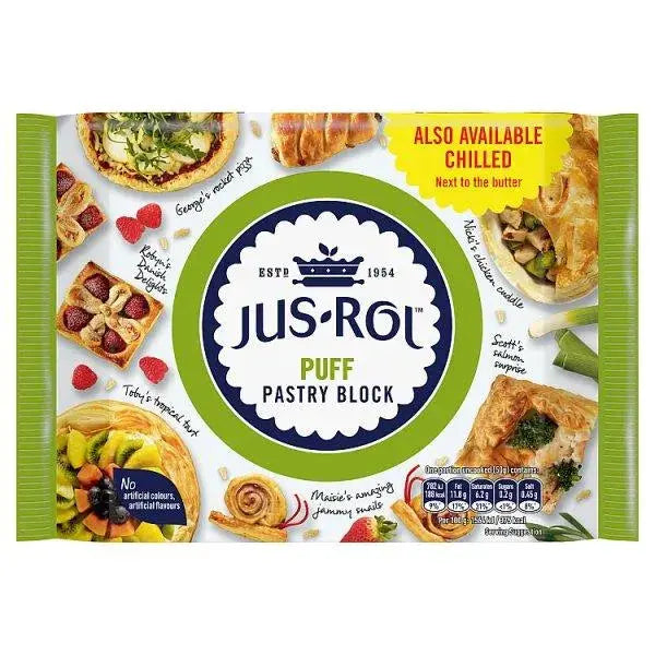 Jus-Rol Puff Pastry Block 500g