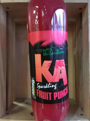 KA Sparkling Fruit Punch 2L Bottle (Case of 6) KA Sparkling Fruit Punch 2L Bottle (Case of 6)